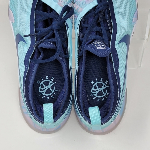 Nike React Vapor NXT HC Glacier Blue Court Shoes CV0742-402 Women Size 10.5 New - Picture 9 of 11